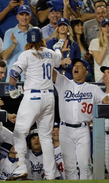 Turner & Taylor hammer homers in Dodgers' Series opener win